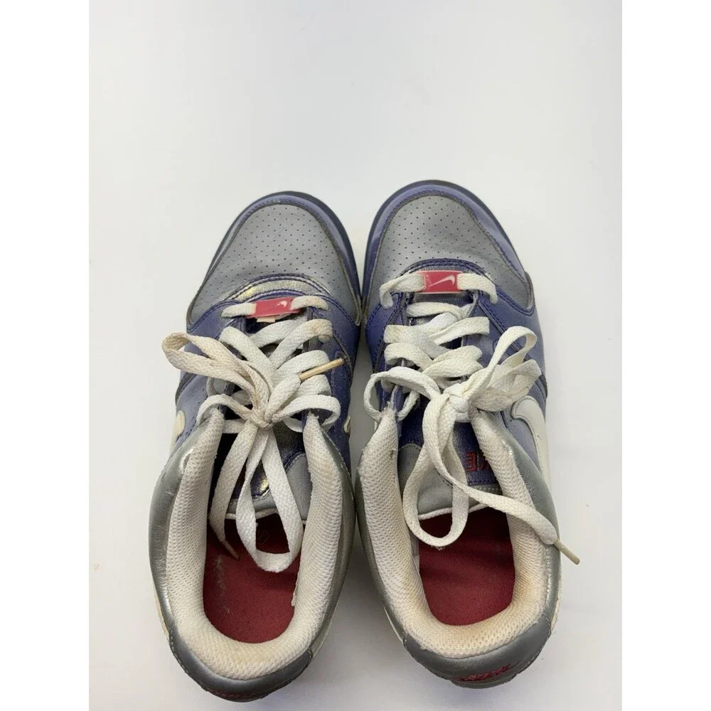 Women’s Size 7 Nike Air Force 1 Low Metallic Purple 318972-500 Athletic Shoes